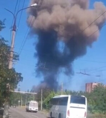 В оккупированной Горловке раздался мощный взрыв. ВИДЕО