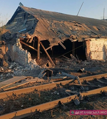 Доба війни в Харківській області: зруйнований дитячий палац та вбитий касетним снарядом старий 