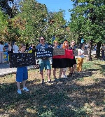 Акція «Не мовчи. Полон вбиває» набирає обертів (ФОТО)