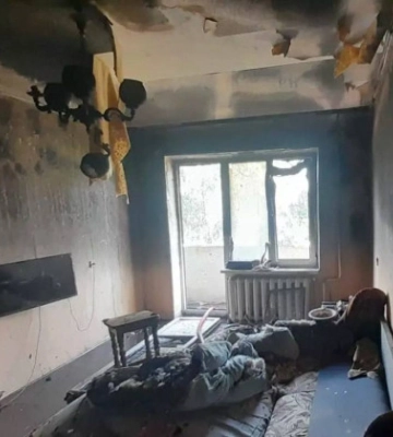 На Київщині горіла квартира в багатоповерхівці, евакуйовано більше 20 мешканців