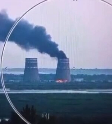 Пожар на Запорожской АЭС прекратился. Уровень радиации в норме