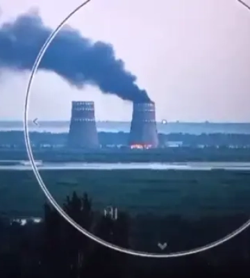 Пожежа на ЗАЕС припинилася. У Дніпропетровській ОВА розповіли, чи в нормі рівень радіації