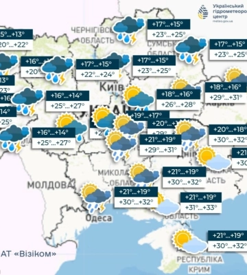 В Україні прогнозують спеку та грози: якою буде погода у Дніпрі 3 серпня