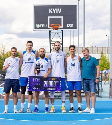 Сумський студент виграв на етапі Кубку України з баскетболу 3х3