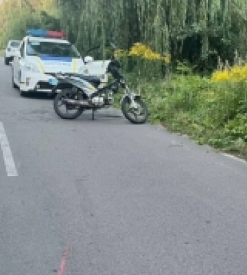 У селі на Волині зіткнулися два підлітки-мотоциклісти