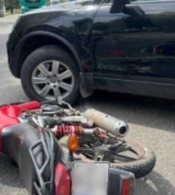 На Миколаївщині трапилася аварія: травмувався малолітній пасажир мотоцикла