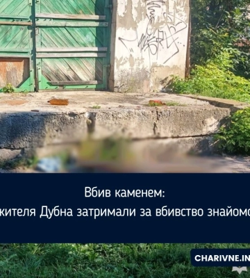 Вбив каменем: жителя Дубна затримали за вбивство знайомої