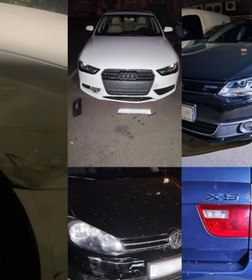 У Луцьку п’яний водій Audi зачепив чотири авто та поїхав, а потім під час зупинки втаранив ще одне
