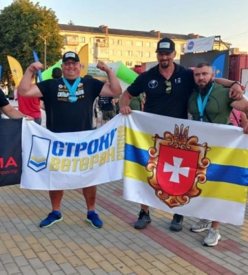 "Сильні України": Рівненські ветерани здобули чергову перемогу на змаганнях