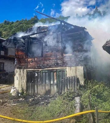 На Міжгірщині сталася пожежа на приватному обійсті
