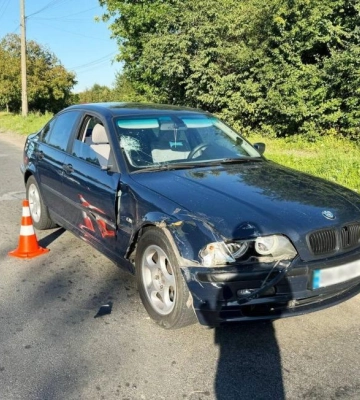 У Рівному зіткнулися автомобіль і мотоцикл: внаслідок ДТП травмувався неповнолітній