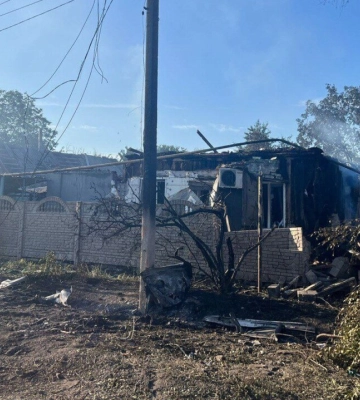 Окупанти вдарили по Щербинівці на Донеччині, серед постраждалих – дитина