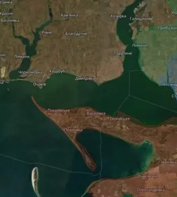 У ВМС пояснили, чому Кінбурнська коса важлива для України та окупантів