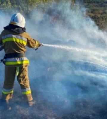 На Миколаївщині вогнеборці ліквідували за добу 21 пожежу