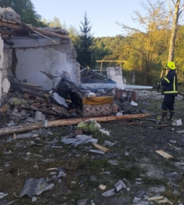 Нічна атака РФ: з’явилися фото наслідків на Житомирщині