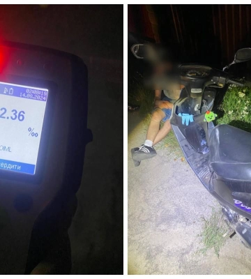 2,36 проміле: п’яного, як чіп, неповнолітнього водія виявили у Сарнах