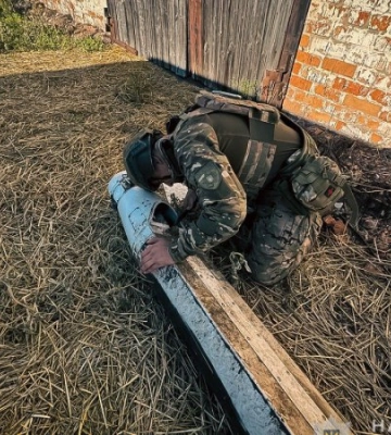На Сумщині знешкодили російську авіабомбу, яку знайшли в одному із сіл області
