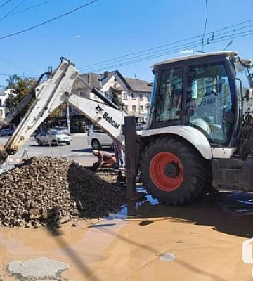 В Металлургическом районе Кривого Рога произошло 2 порыва трубопровода