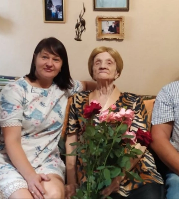 У Сумській громаді привітали 100-річну ювілярку