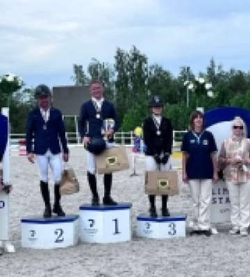 Спортсмен із Рівного переміг на  II етапі Кубку України з кінного триборства