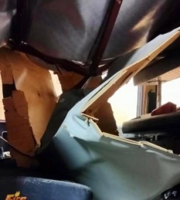 На Херсонщині рятувальники потрапили під повторну атаку ворожого безпілотника