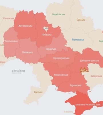 Звуки взрывов были слышны в Виннице