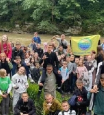 Півтисячі дітей з Одещини провели літній відпочинок у Карпатах