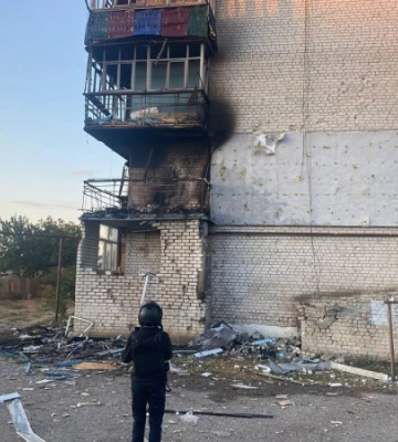 Нічні обстріли Харківщини: пожежі та руйнування