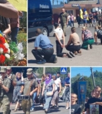 На Волині попрощалися із загиблим героєм Михайлом Водоносом