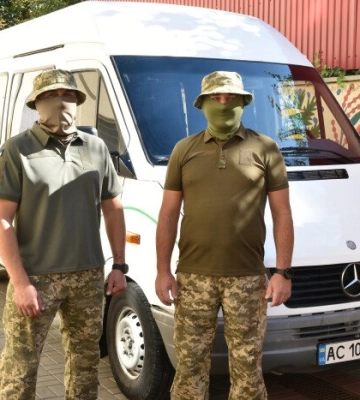Луцька громада передала Збройним силам України Mercedes-Benz Sprinter