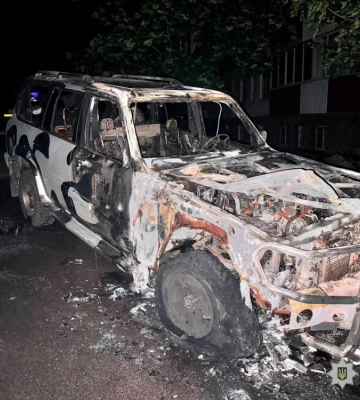СБУ і Нацполіція затримали у Харкові дезертира, який підпалював військові автівки 