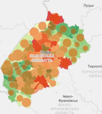 Громади-боржники Львівщини зі сплати місцевих податків відтепер у відкритому доступі