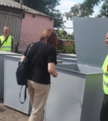 У Новобузькій громаді обговорили проєкт з забезпечення соціальними сміттєвими баками