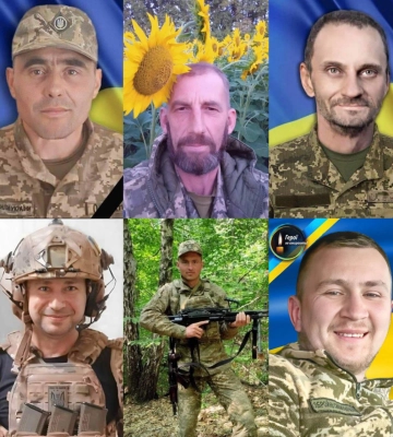 На Рівненщині поховали шістьох військовослужбовців