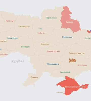 У Сумах повідомили про чутні вибухи. ПС ЗСУ попереджали про пуски КАБ
