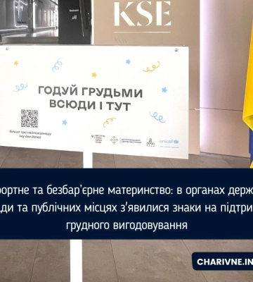 Комфортне та безбар’єрне материнство: в органах державної влади та публічних місцях з'явилися знаки на підтримку грудного&amp;hellip;