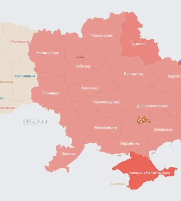 У Дніпрі повідомили про звуки вибухів на тлі загрози балістики