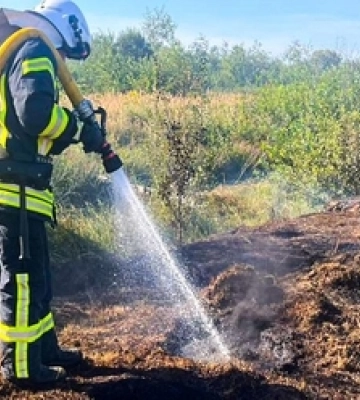 Неподалік від Світязя горів торф&#039;яник 