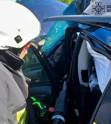 П&#039;яний водій BMW в&#039;їхав у магазин: деталі ДТП на Волині