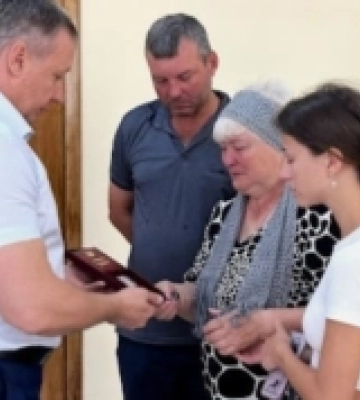 Родині загиблого воїна з Ізмаїла вручили його нагороду