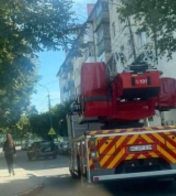 На вулиці Винниченка у Луцьку – пожежа в п’ятиповерхівці