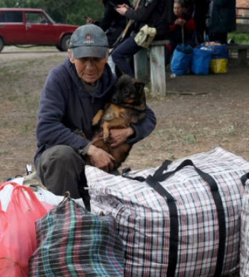 Із зони активних бойових дій на Херсонщині евакуювали вже понад 46 тисяч жителів