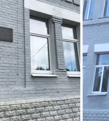 У Харкові демонтували пам’ятну дошку оборонцям українською мовою: чому