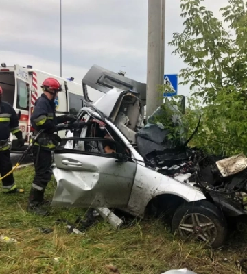 У Рівненському районі внаслідок ДТП загинув чоловік