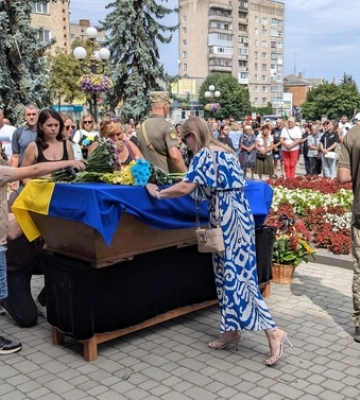 У Ковелі попрощалися із захисником Ігорем Підбільським 