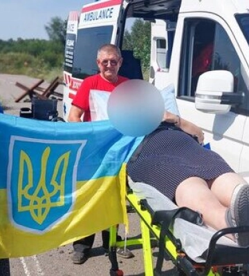 Не могла виїхати через проблеми зі здоров’ям: На Запоріжжі з окупації повернули жінку. ФОТОрепортаж
