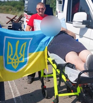 С оккупированной территории вернули женщину, требующую специального ухода