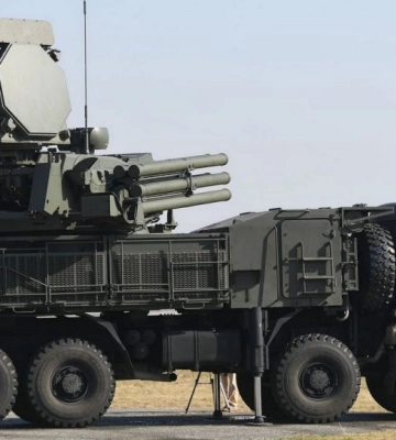 На Херсонщині морські піхотинці знищили російський ЗРК «Панцирь-С1»