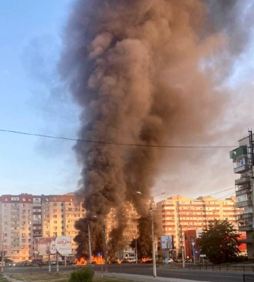 У Сумах — приліт в районі проспекту Свободи 