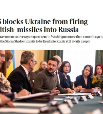США запрещают Британии разрешать Киеву удары по рф ракетам Storm Shadow,  — The Times